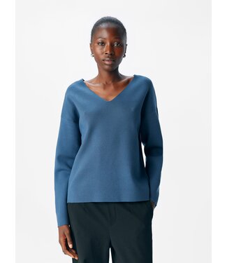 Object OBJREYNARD V-Neck Pullover - Dark Denim