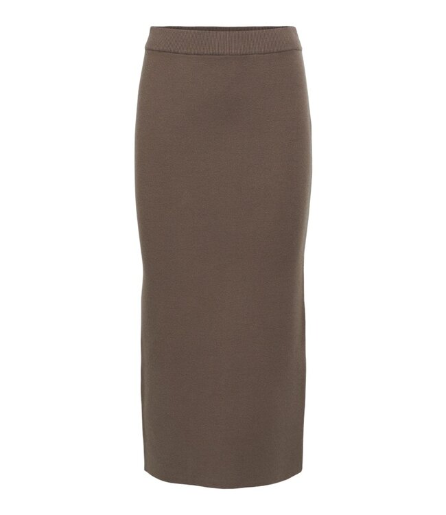Object OBJREYNARD HW Knit Skirt - Morel
