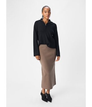 Object OBJREYNARD HW Knit Skirt - Morel