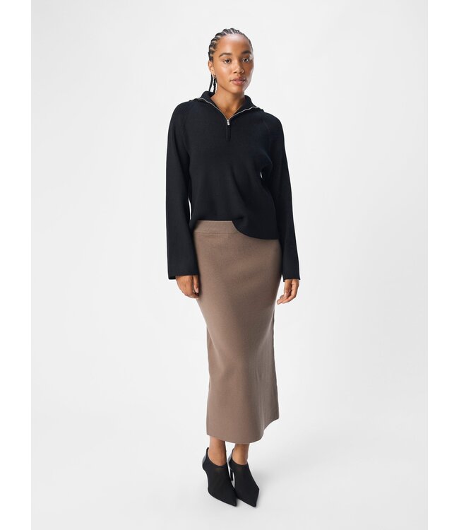 Object OBJREYNARD HW Knit Skirt - Morel