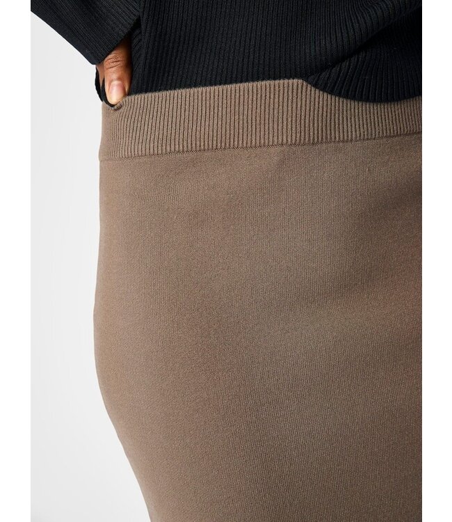 Object OBJREYNARD HW Knit Skirt - Morel