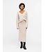 Object OBJREYNARD HW Knit Skirt - Silver Gray