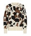 b.young BYOMEA Cow Jumper - Birch Cow Jacquard
