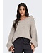 JDY JDYDINEA L/S Reversible Pullover - Chateau Gray