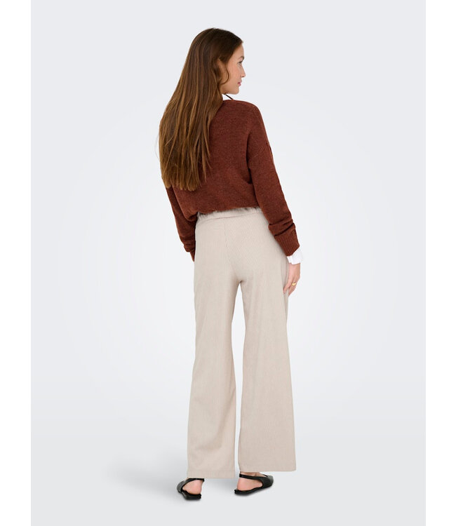 JDY JDYGEGGO Cord Pant - Pumice Stone
