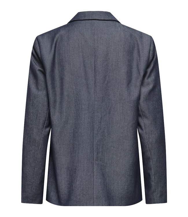 JDY JDYANTHONY L/S Blazer - Dark Blue Denim