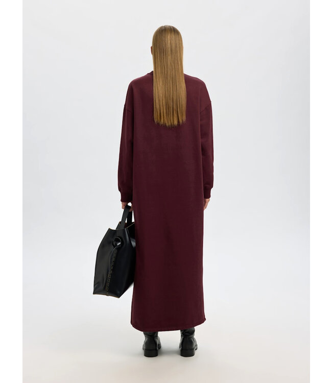 Selected Femme SLFGIA LS Ankle Dress - Fig