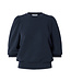 Selected Femme SLFTENNY 3/4 Sweat Top - Dark Sapphire