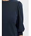 Selected Femme SLFTENNY 3/4 Sweat Top - Dark Sapphire