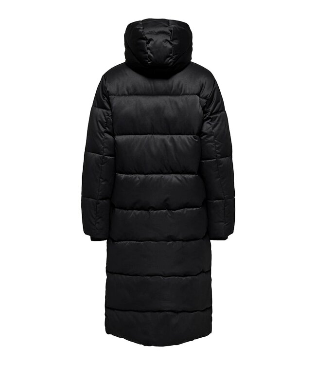 JDY JDYMAJA Long Padded Jacket - Black