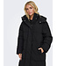 JDY JDYMAJA Long Padded Jacket - Black