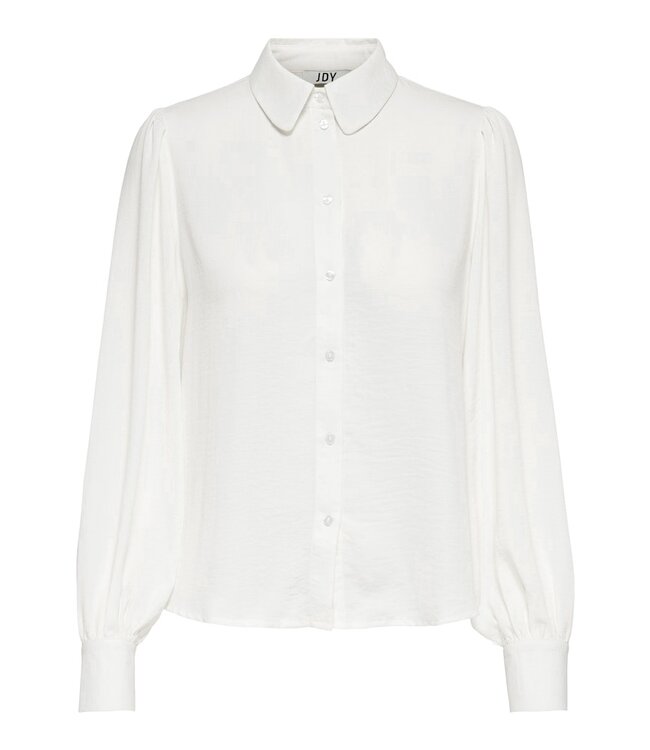 JDY JDYDIVYA Life L/S Puff Shirt - Cloud Dancer