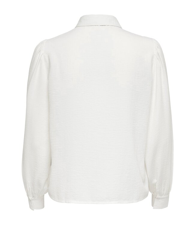 JDY JDYDIVYA Life L/S Puff Shirt - Cloud Dancer