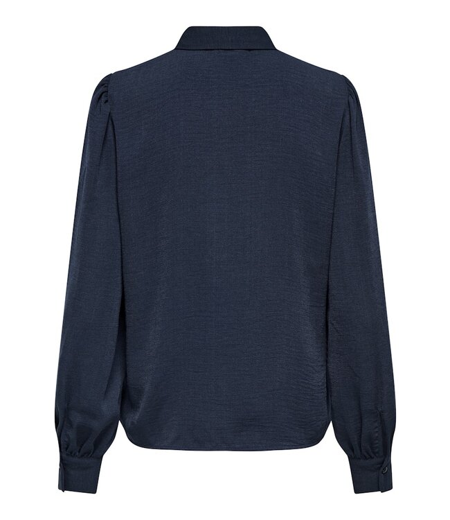 JDY JDYDIVYA Life L/S Puff Shirt - Total Eclipse