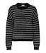 JDY JDYZOEY Life L/S On Dropsh Pull - Black DARK GREY MELANGE