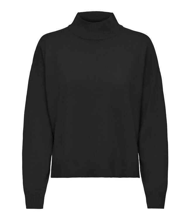 JDY JDYAMORE Life L/S HN Pullover - Black