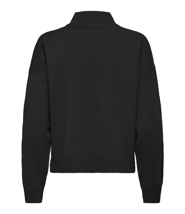 JDY JDYAMORE Life L/S HN Pullover - Black