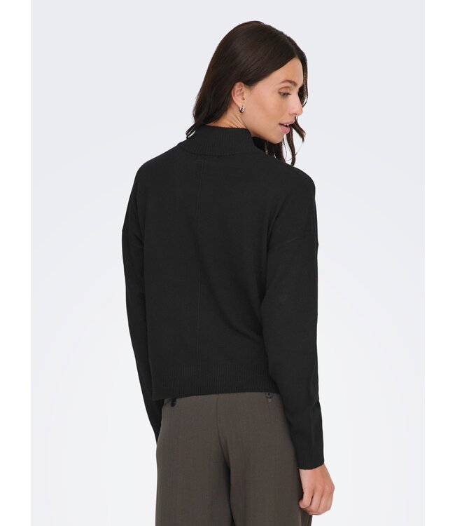 JDY JDYAMORE Life L/S HN Pullover - Black