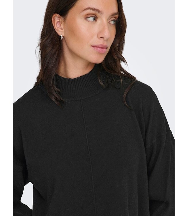 JDY JDYAMORE Life L/S HN Pullover - Black