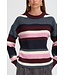 b.young BYONEMA O-Neck Pullover - Port Royale Melange Striped
