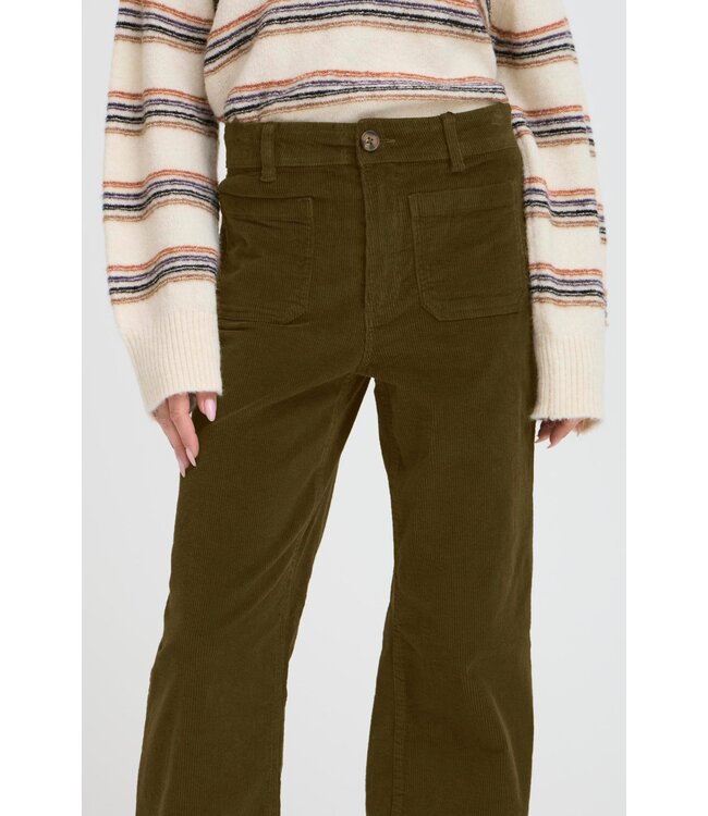 b.young BYDASIK Pocket Pants - Military Olive