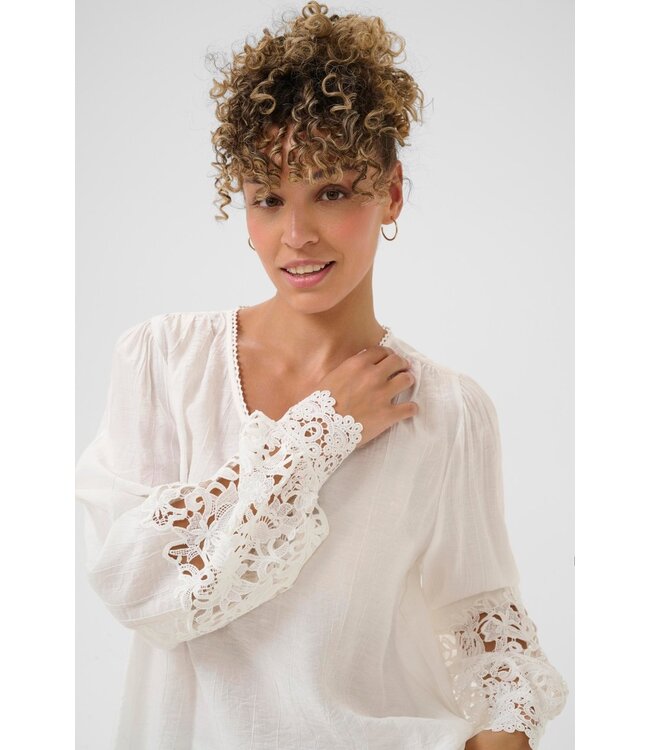 CREAM CRTina Blouse - Snow White