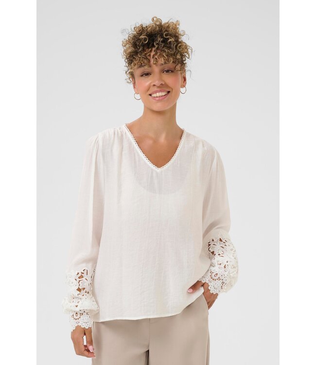 CREAM CRTina Blouse - Snow White
