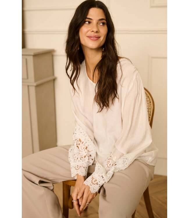 CREAM CRTina Blouse - Snow White