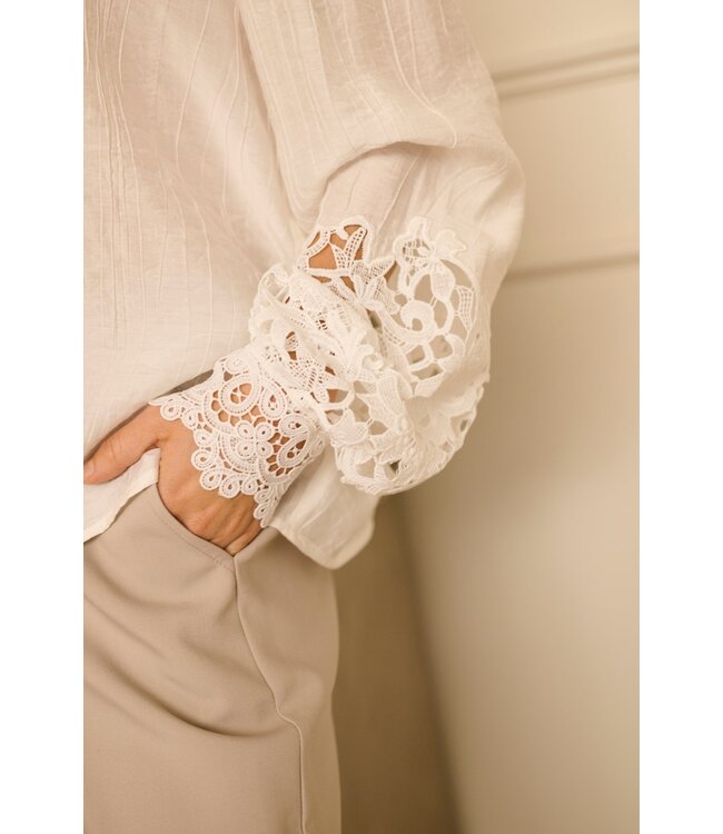 CREAM CRTina Blouse - Snow White