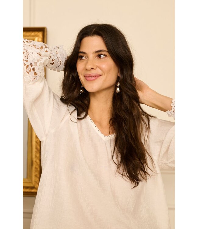 CREAM CRTina Blouse - Snow White