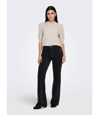 JDY JDYSALONE MW Flared Corduroy Pant - Black