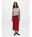 Object OBJREYNARD HW Knit Skirt - Karanda Red