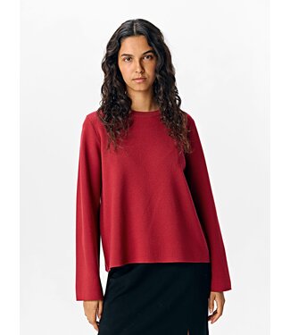 Object OBJREYNARD O-Neck Pullover- Karanda Red