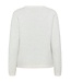 CREAM CRTinsel Knit Pullover - Whisper White Snowflake