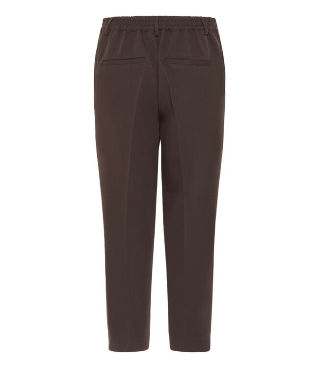 KAFFE KAsakura HW Cropped Pants - Black Coffee