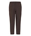 KAFFE KAsakura HW Cropped Pants - Black Coffee