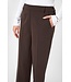 KAFFE KAsakura HW Cropped Pants - Black Coffee
