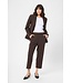 KAFFE KAsakura HW Cropped Pants - Black Coffee