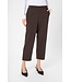KAFFE KAsakura HW Cropped Pants - Black Coffee