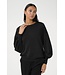 KAFFE KAregina O-Neck Pullover - Black Deep