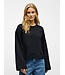 Object OBJCARLY L/S RE Sweat Top - Black
