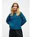 Object OBJJUNO L/S LO O-Neck Knit - Legion Blue Melange