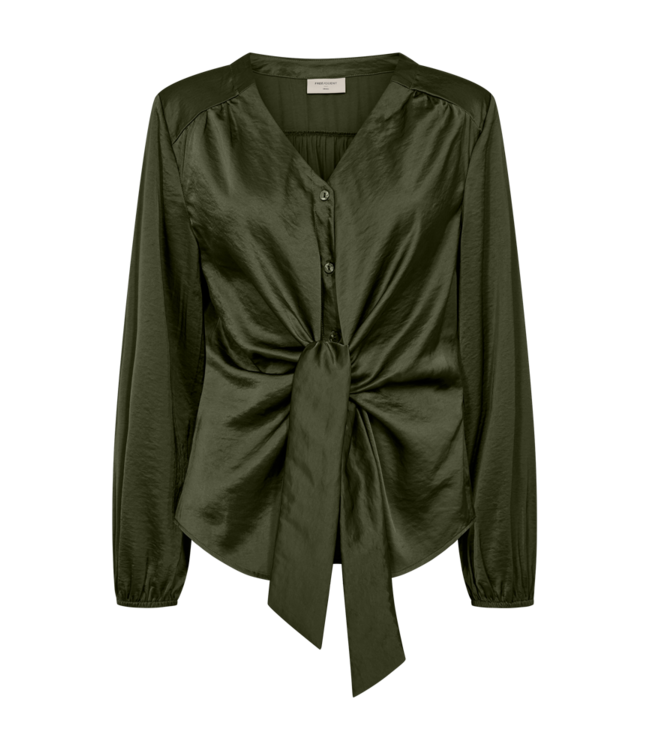 Freequent FQDOVE Blouse - Kombu Green