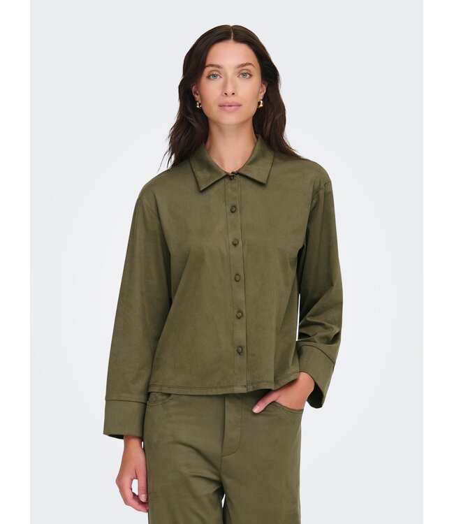 JDY JDYAZZY L/S Shirt - Dark Olive