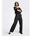 JDY JDYMARY Geggo One Lurex Pant - Black SILVER PINSTRIPE