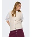 JDY JDYEIRA Life S/L On Button  Knit Vest - Birch