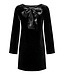 JDY JDYVICTORY L/S Velvet Bow Dress - Black detail: Bow