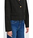 ICHI IHKATE Woolley Blazer - Black/Green Check