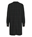 ICHI IHKATE Woolley Dress - Black/Green Check