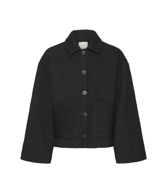 ICHI IHKATE Quilted JA3 - Black